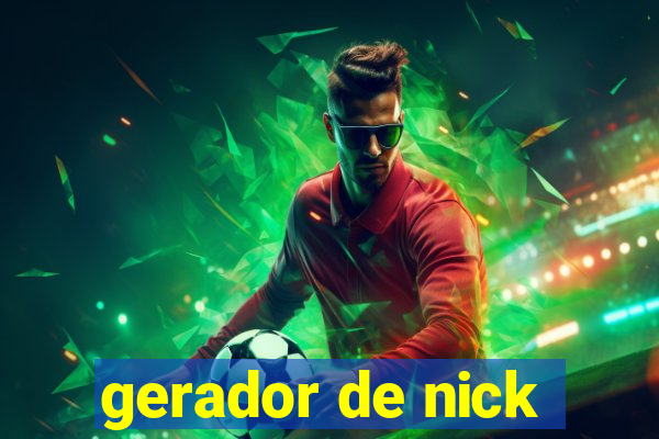 gerador de nick